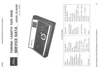 Toshiba-KT403D(ToshibaManual-100 035)-1972.Cassette preview